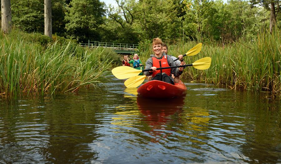 Kayak on the Ponds