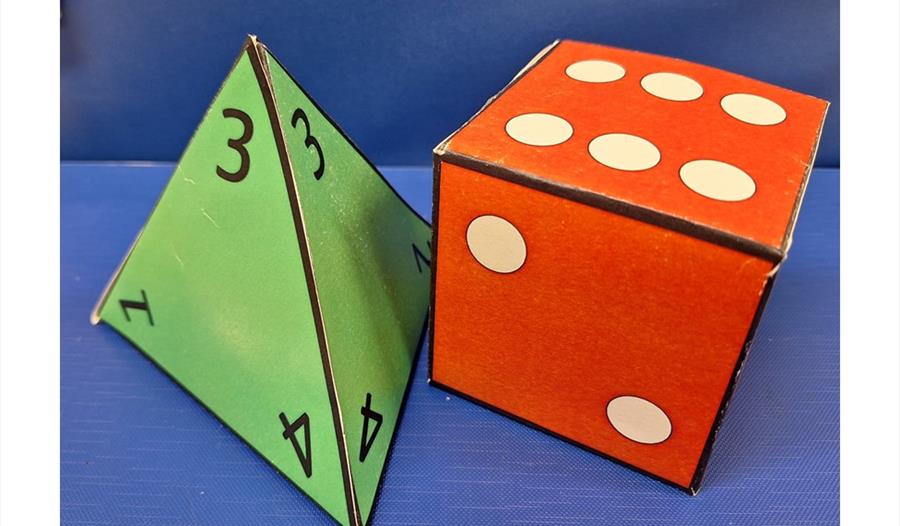 Dice and board games
