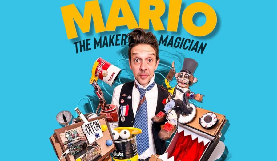 MARIO THE MAKER MAGICIAN poster