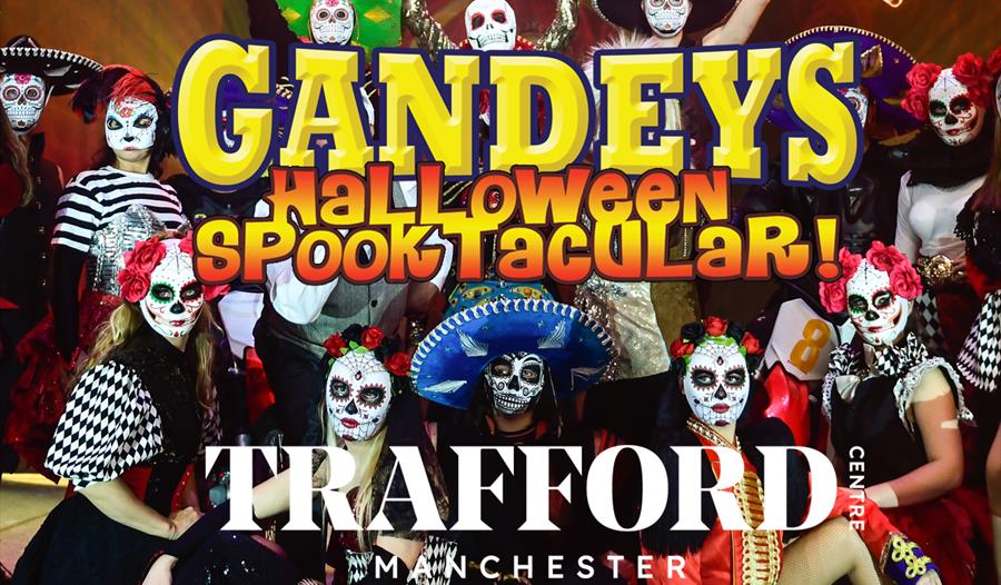Promo poster for Gandeys Halloween Spooktacular