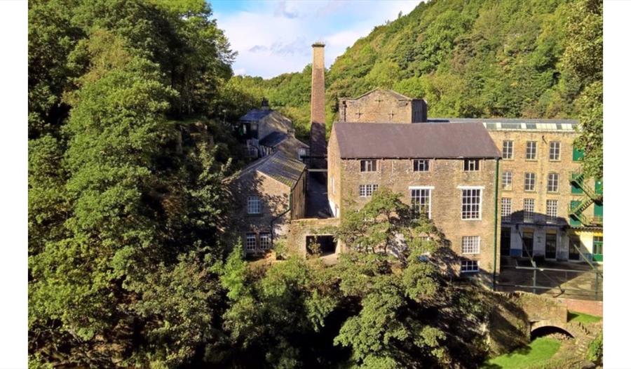 Heritage Open Day-A hidden gem of British history from architecture to industrial invention-Torr Vale Mill, Derbyshire

