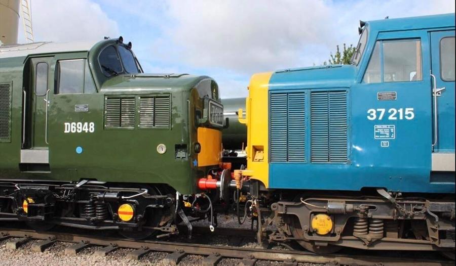 Double Up Sunday 6th August 2023 - Class 37 Diesel Engines
