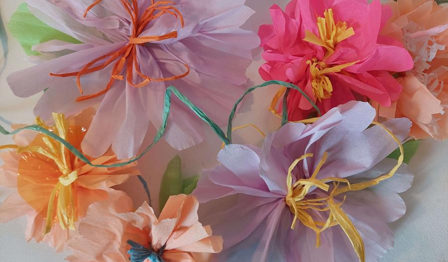 Paper Flower Garlands with Rachel Heard