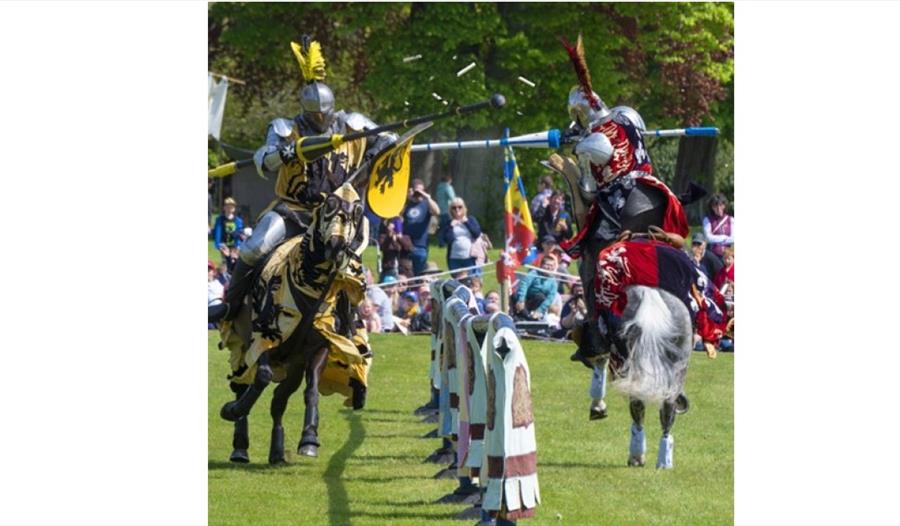 Jousting at Blenheim Palace