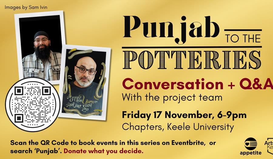 Punjab to the Potteries: Conversation + Q&A