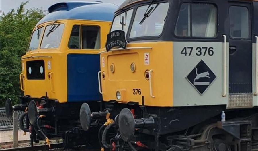 Class 47 Diesel Engines at the GWSR