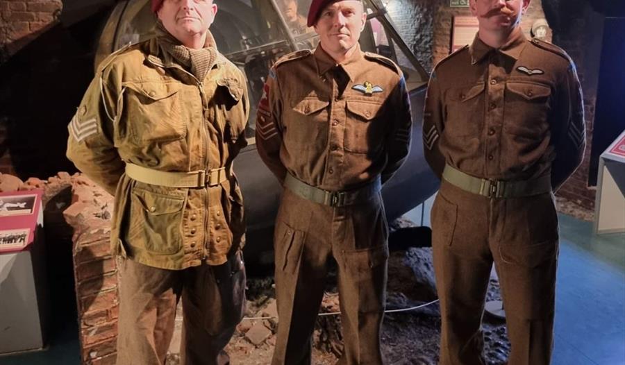 Living History Saturday – Ham & Jam, British 6th Airborne Division in WW2 Living History Group