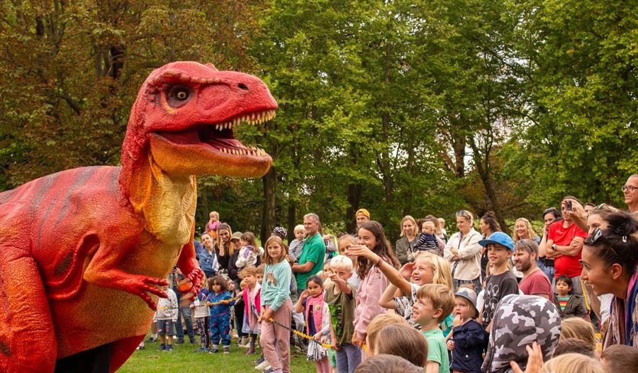 Come Meet Ruby the  Ruby Megalosaurus