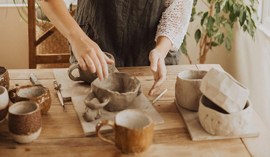 Hand-Building Pottery with Naomi Ameyaw