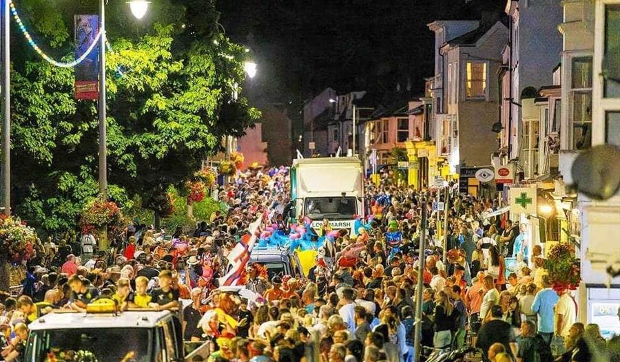 Dawlish Carnival Parade
