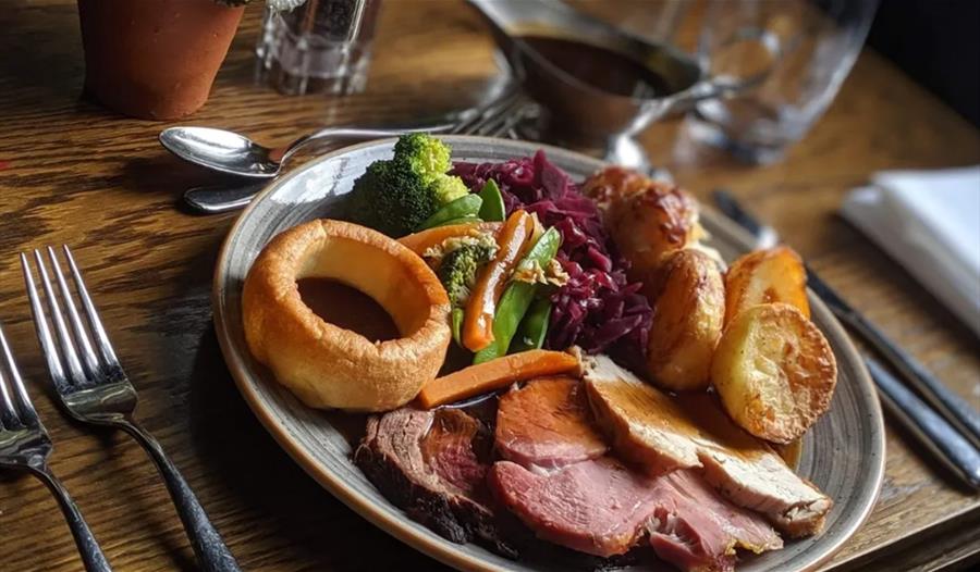 A roast dinner at De Vere Torthworth Court