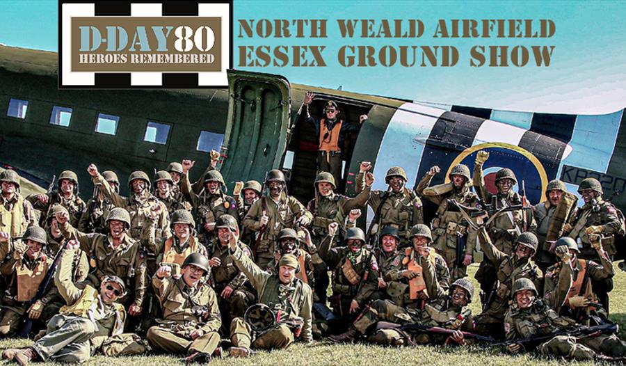 The Squadron, North Weald airfield, D-Day 8oth Anniversary Ground Show