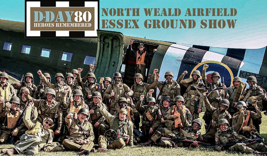 The Squadron, North Weald airfield, D-Day 8oth Anniversary Ground Show