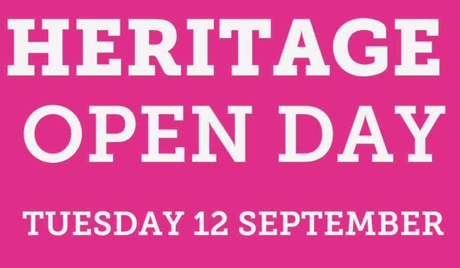Heritage open day poster