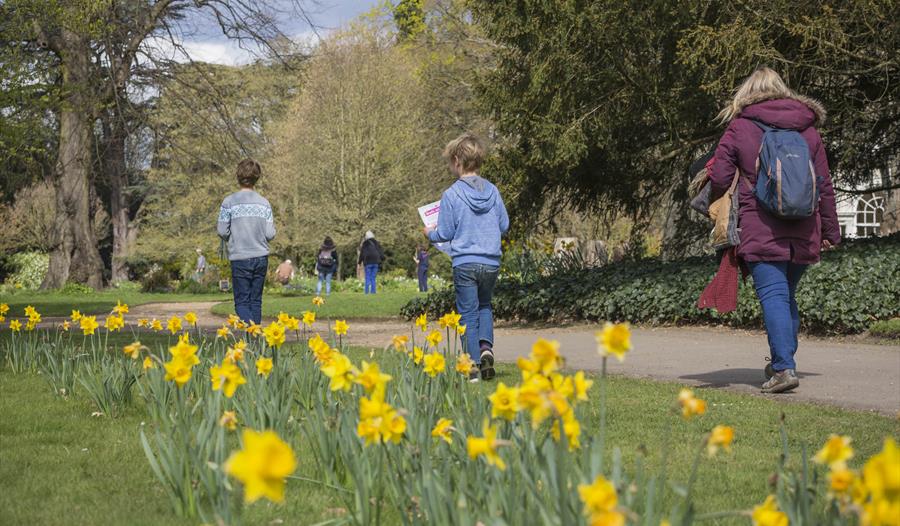 Easter egg hunt at Chartwell