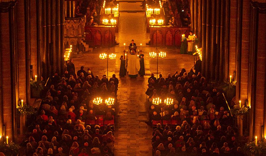 From Darkness to Light: The Advent Procession