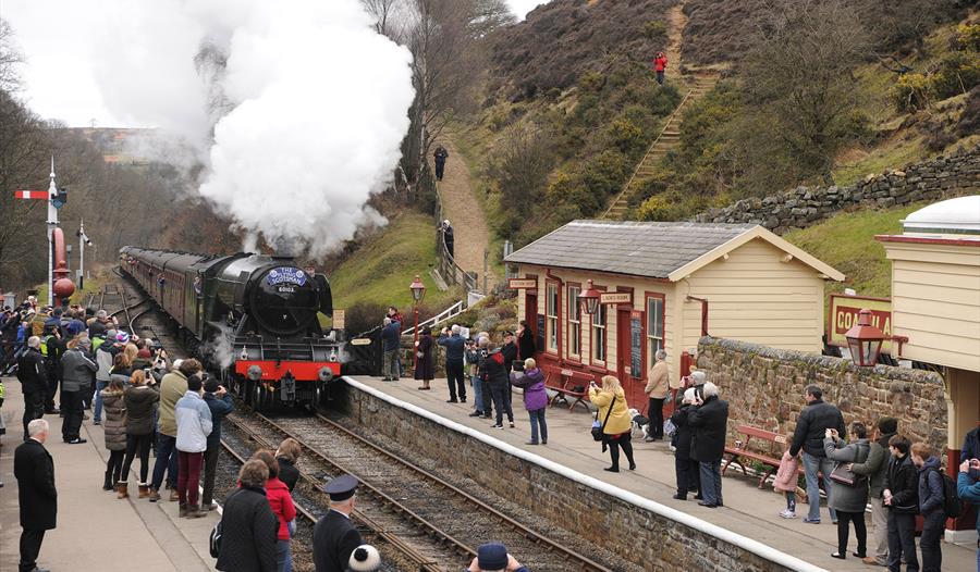 Flying Scotsman at the NYMR