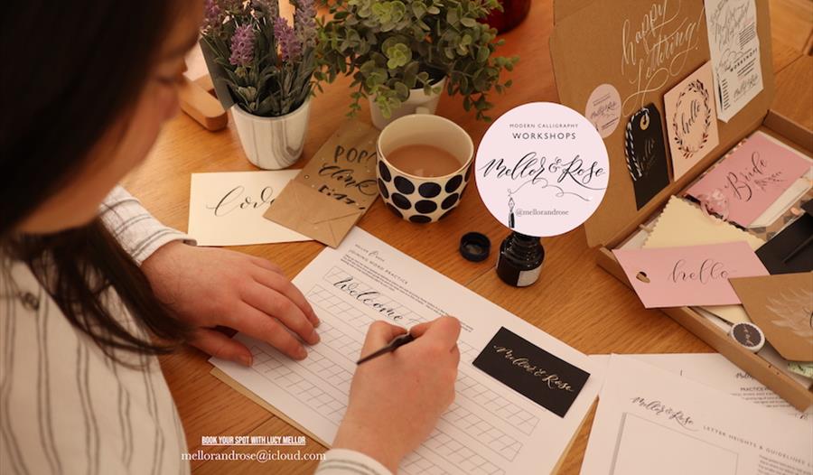 Modern Calligraphy Workshop with Mellor & Rose