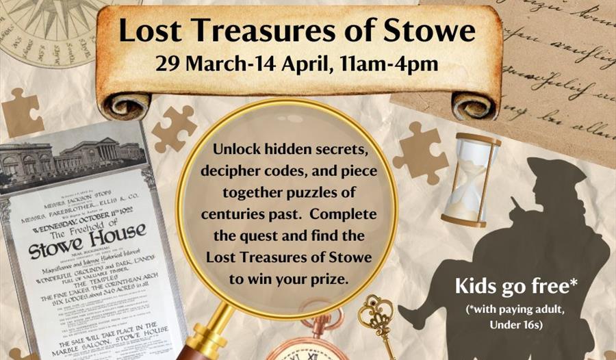 Lost Treasures of Stowe! Easter trail