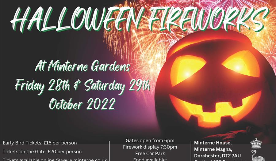 MINTERNE HALLOWE'EN FIREWORKS Dorchester Visit Heritage