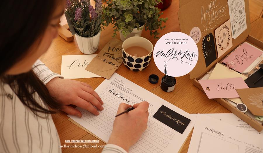 Modern Calligraphy Workshop with Mellor & Rose