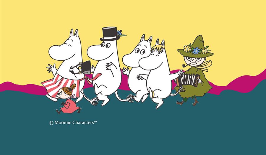 Moomins family trail at Claremont Landscape Garden
