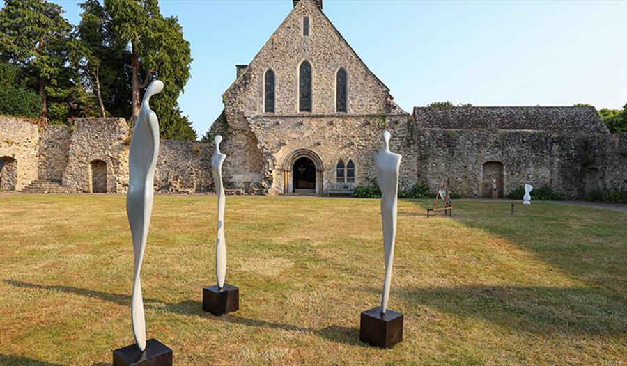 SCULPTURE AT BEAULIEU EVENING
