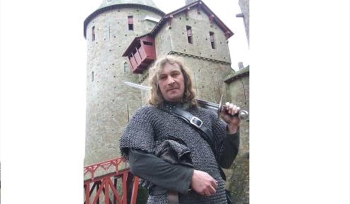 Knights School With Sir Andrew, Cadw's Own Knight