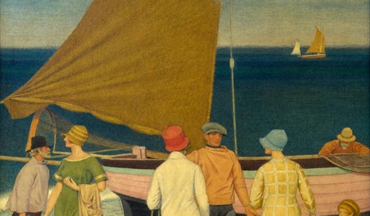 Ship painting from the Russell-Cotes