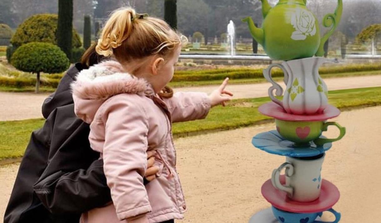 Discover the White Rabbit Easter Trail at Trentham Gardens, Staffordshire