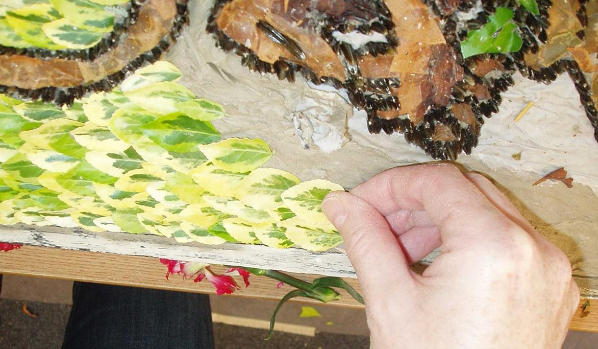 Well dresser working on the well