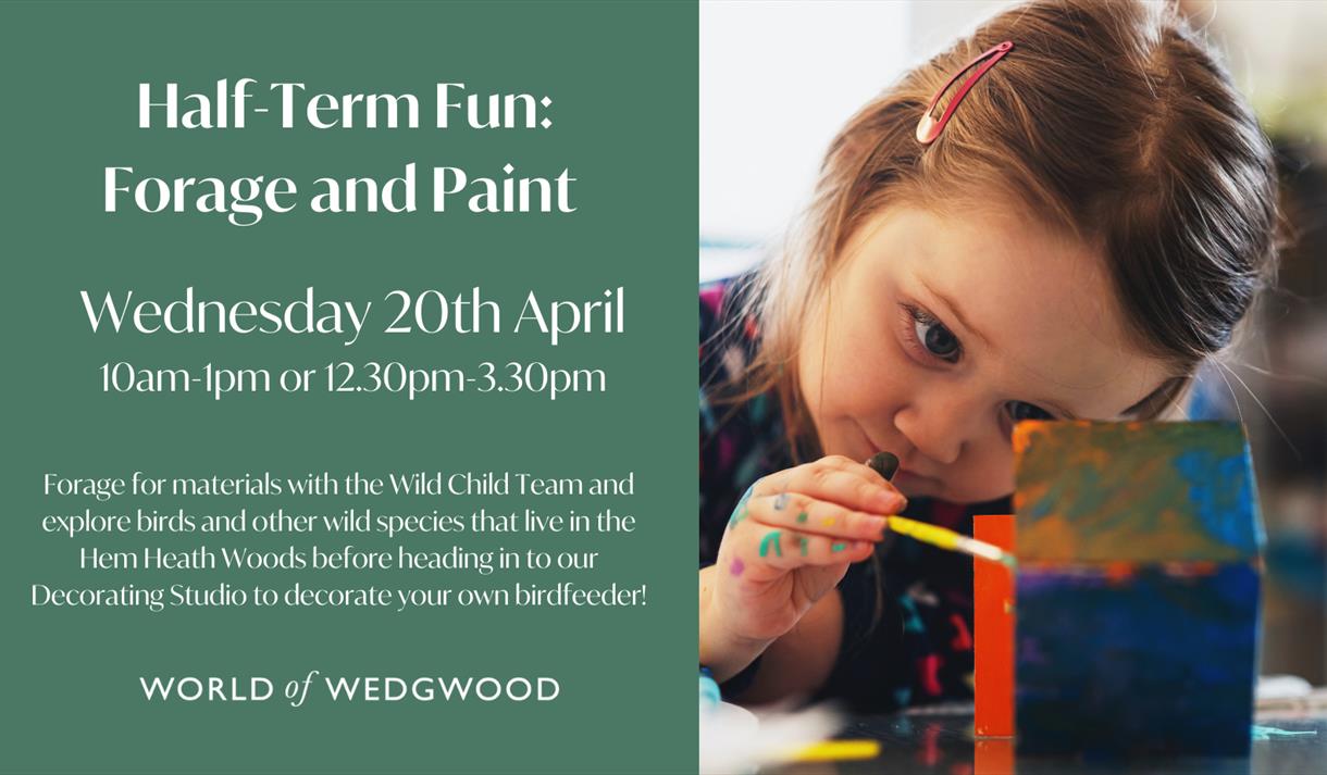Forage and Paint at World of Wedgwood