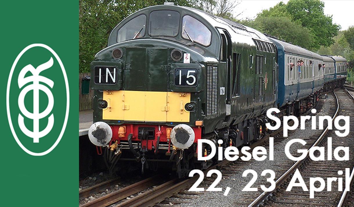 Diesel Locomotive at the Epping Ongar Railway Diesel Gala
