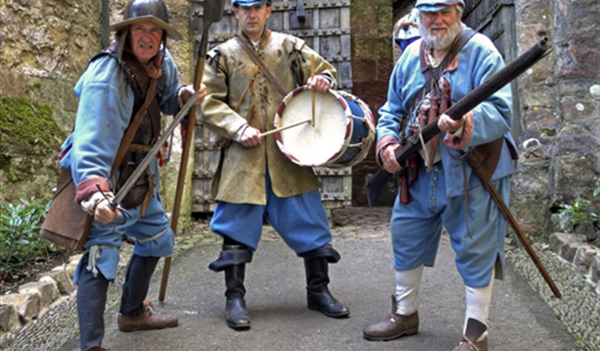 Armada Alert with the Taunton Garrison at Dunster Castle
