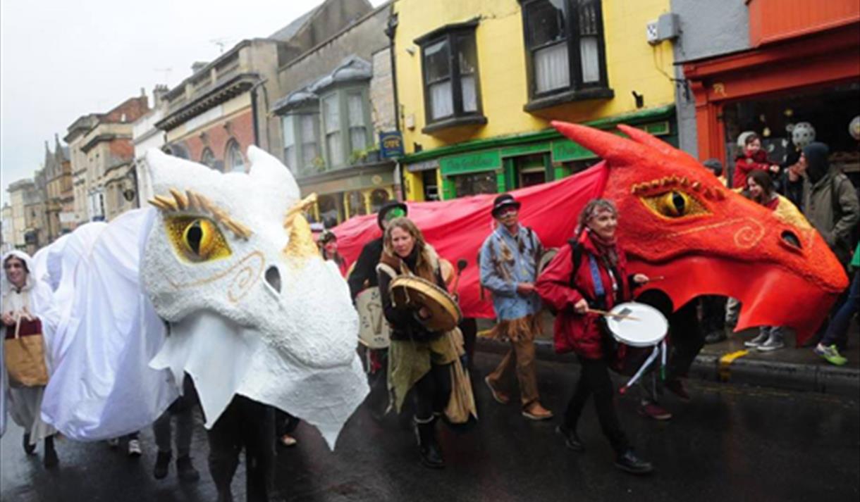 Glastonbury Dragons May Fayre