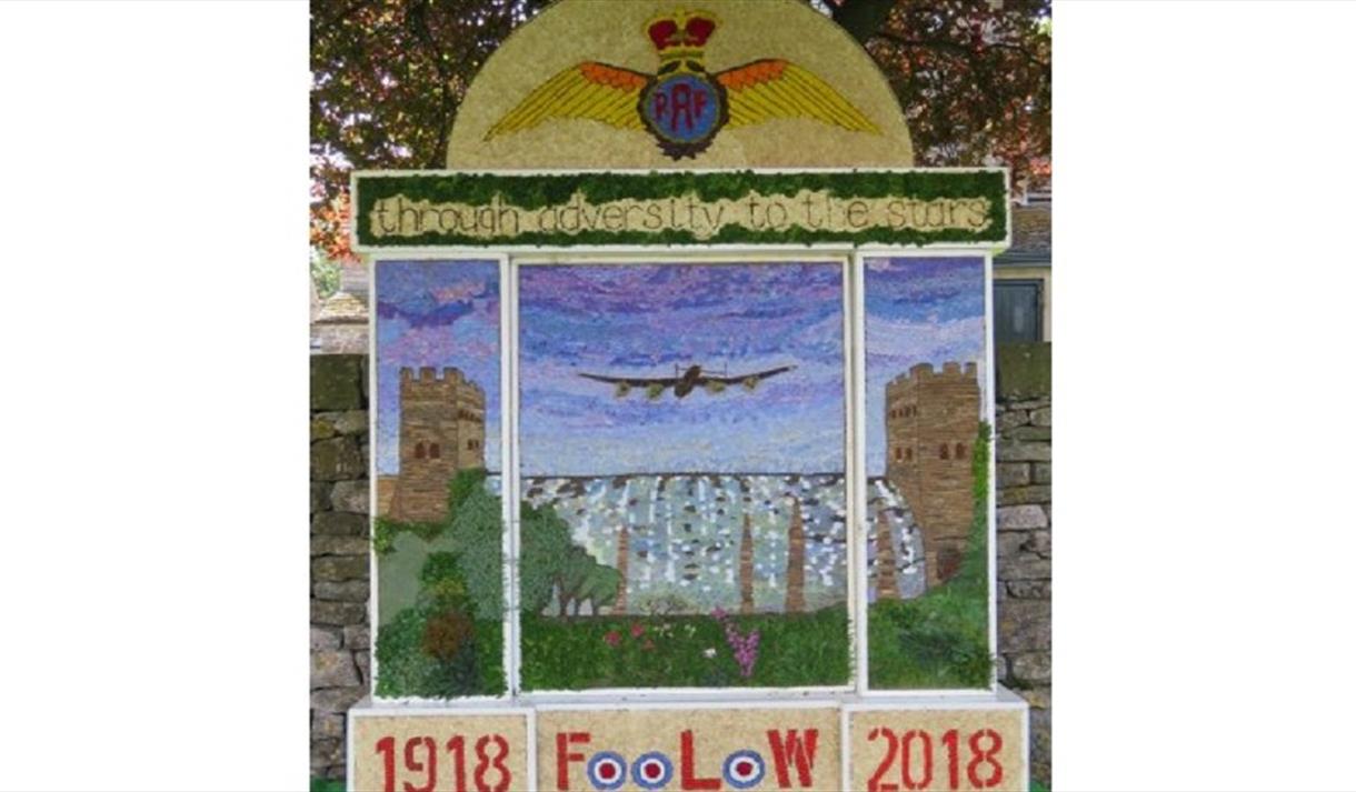 Foolow Well Dressing in the Making