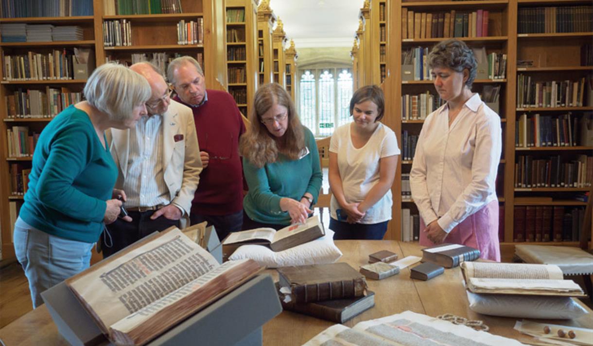 Library Discovery Day. Salisbury Cathedral.