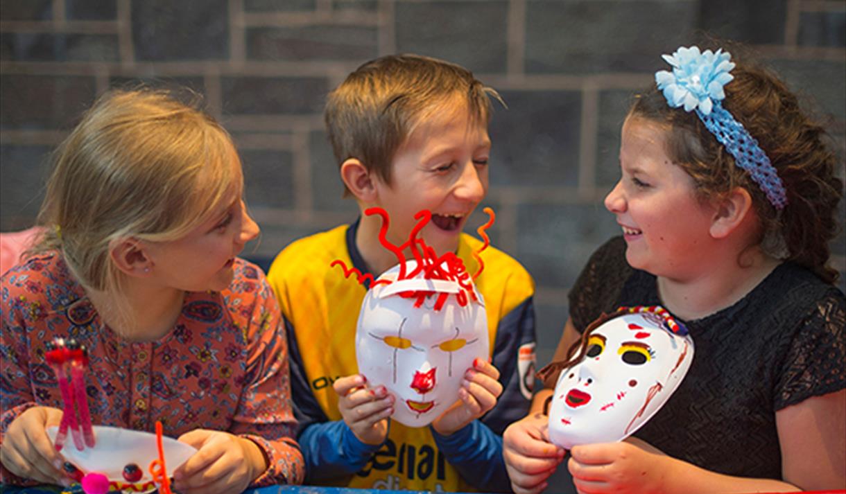 Mask making: Creatures of the Night