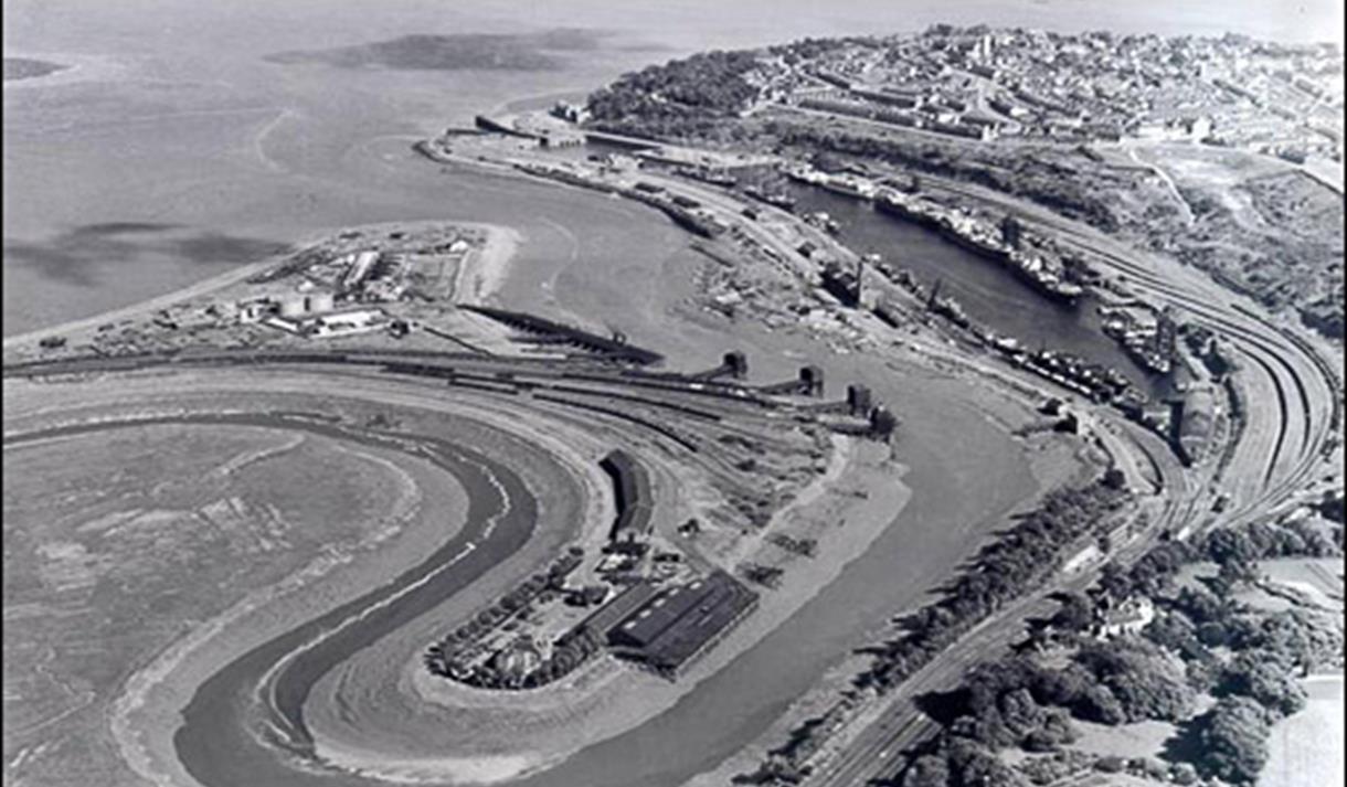 Penarth Docks and The Ely Tidal Harbour - Past and Present