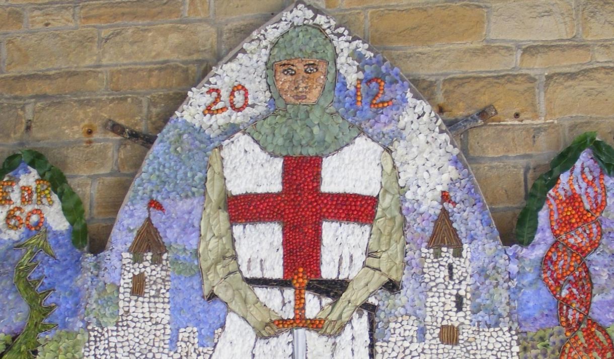 Crooked Spire Church - George and he Dragon