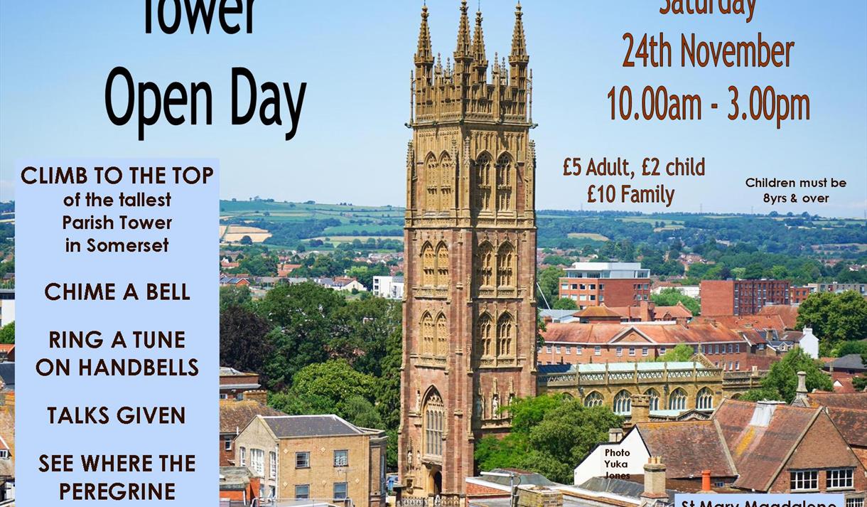 Tower Open Day St Mary Magdalene Church, Taunton