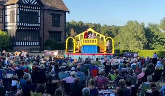 Image of an outdoor theatre stage
