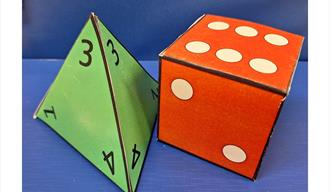 Dice and board games