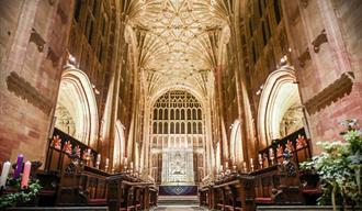 Sherborne Abbey interior
