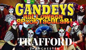 Promo poster for Gandeys Halloween Spooktacular