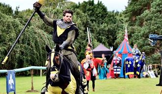 The Joust at Berkeley Castle
