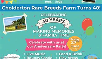40th Anniversary of Cholderton Rare Breeds Farm