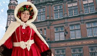 Storytime,Mother Christmas,Grosvenor Museum,Chester