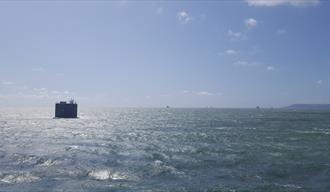 Steamship Shieldhall Return to the Nab Tower