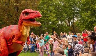 Come Meet Ruby the  Ruby Megalosaurus